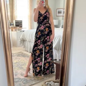 American Eagle Outfitters Tie Back Jumpsuit